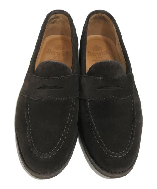 berwick（バーウィック）berwick (バーウィック) コインローファー ブラウン サイズ:5 1/2の古着・服飾アイテム