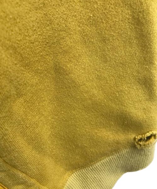 YOKE（ヨーク）YOKE (ヨーク) ダメージ加工スウェット イエロー サイズ:3の古着・服飾アイテム
