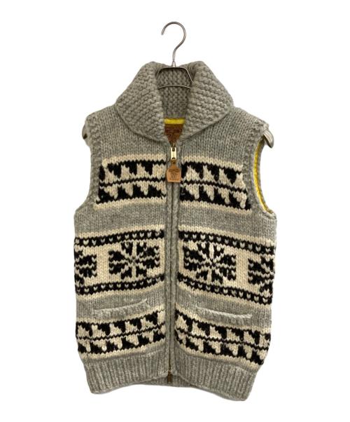 eYe COMME des GARCONS JUNYAWATANABE MAN（アイ コム デ ギャルソン ジュンヤ ワタナベ マン）eYe COMME des GARCONS JUNYAWATANABE MAN (アイ コム デ ギャルソン ジュンヤ ワタナベ マン) KANATA (カナタ) カウチンベスト グレー サイズ:Mの古着・服飾アイテム