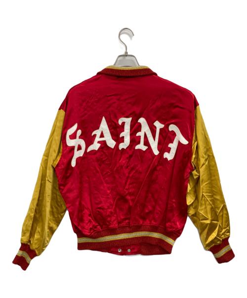 SAINT MICHAEL（セントマイケル）SAINT MICHAEL (セントマイケル) VARSITY JACKET レッド サイズ:Sの古着・服飾アイテム