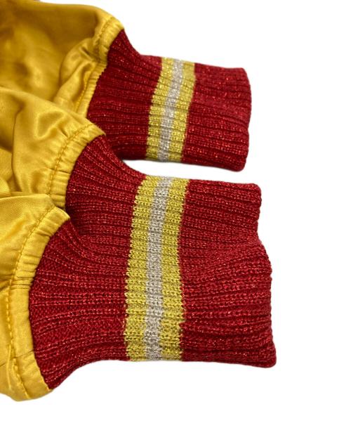 SAINT MICHAEL（セントマイケル）SAINT MICHAEL (セントマイケル) VARSITY JACKET レッド サイズ:Sの古着・服飾アイテム