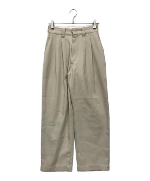 THE SHINZONE（ザ シンゾーン）THE SHINZONE (ザ シンゾーン) 〈別注〉TOMBOY PANTS STA-PREST TWILL ベージュ サイズ:32の古着・服飾アイテム
