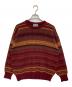 KENZO（ケンゾー）の古着「総柄ニット」｜レッド