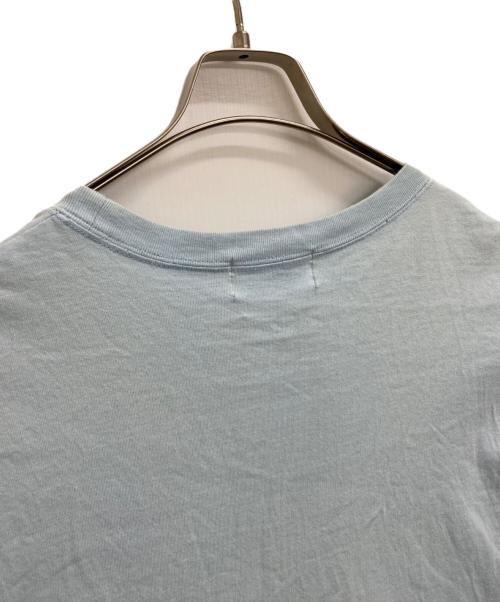 eYe COMME des GARCONS JUNYAWATANABE MAN（アイ コム デ ギャルソン ジュンヤ ワタナベ マン）eYe COMME des GARCONS JUNYAWATANABE MAN (アイ コム デ ギャルソン ジュンヤ ワタナベ マン) プリントTシャツ ブルー サイズ:Lの古着・服飾アイテム