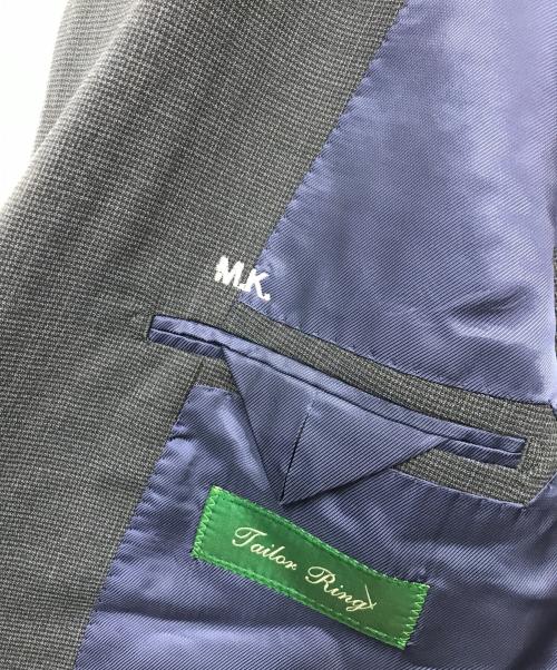 ERMENEGILDO ZEGNA（エルメネジルド・ゼニア）ERMENEGILDO ZEGNA (エルメネジルド・ゼニア) tailor ring (テイラーリング) セットアップスーツ ネイビー サイズ:記載なしの古着・服飾アイテム