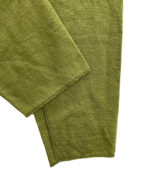 COMME des GARCONS JUNYA WATANABE MAN（コム デ ギャルソン ジュンヤ ワタナベ マン）COMME des GARCONS JUNYA WATANABE MAN (コム デ ギャルソン ジュンヤ ワタナベ マン) 後染めラブアンドピースカットソー グリーン サイズ:Lの古着・服飾アイテム