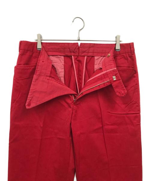 INCOTEX（インコテックス）INCOTEX (インコテックス) パンツ レッド サイズ:54の古着・服飾アイテム