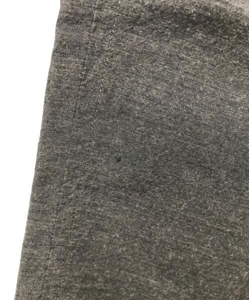 COMOLI（コモリ）COMOLI (コモリ) タイプライターイージーパンツ グレー サイズ:3の古着・服飾アイテム