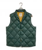 VISVIMビズビム）の古着「GRANGER DOWN VEST/ダウンベスト」｜グリーン