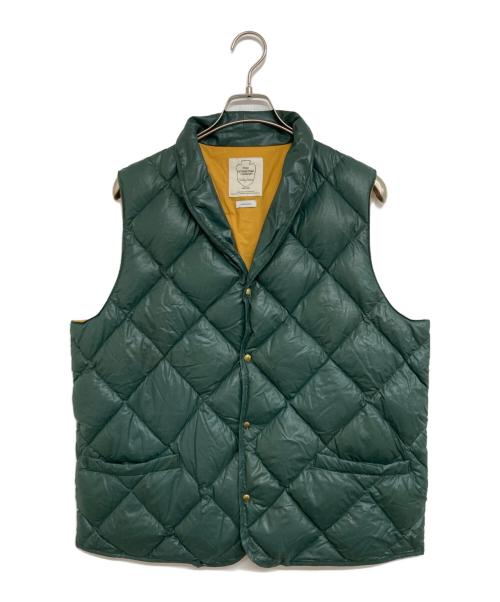 VISVIM（ビズビム）VISVIM (ビズビム) GRANGER DOWN VEST/ダウンベスト グリーン サイズ:5の古着・服飾アイテム