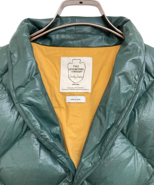 VISVIM（ビズビム）VISVIM (ビズビム) GRANGER DOWN VEST/ダウンベスト グリーン サイズ:5の古着・服飾アイテム
