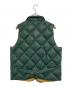 VISVIM (ビズビム) GRANGER DOWN VEST/ダウンベスト グリーン サイズ:5：8000円