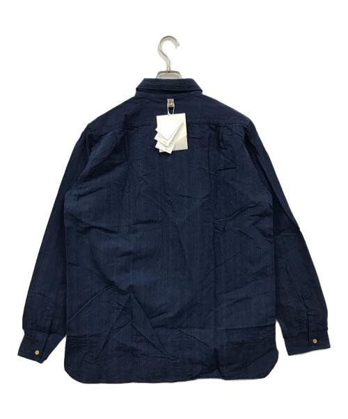 VISVIM（ビズビム）VISVIM (ビズビム) ロングライダーシャツ ブルー サイズ:5 未使用品の古着・服飾アイテム