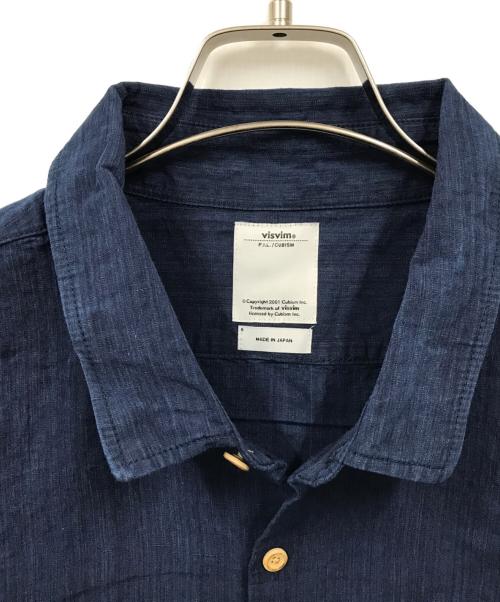 VISVIM（ビズビム）VISVIM (ビズビム) ロングライダーシャツ ブルー サイズ:5 未使用品の古着・服飾アイテム
