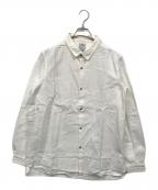 VISVIMビズビム）の古着「ブリーチドロングライダーシャツ」｜ホワイト
