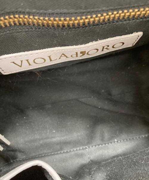 VIOLAd'ORO（ヴィオラドーロ）VIOLAd'ORO (ヴィオラドーロ) バッグ ベージュの古着・服飾アイテム