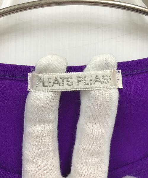 PLEATS PLEASE（プリーツプリーズ）PLEATS PLEASE (プリーツプリーズ) Tシャツ パープル サイズ:3の古着・服飾アイテム
