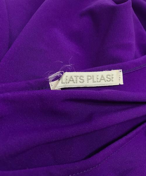PLEATS PLEASE（プリーツプリーズ）PLEATS PLEASE (プリーツプリーズ) Tシャツ パープル サイズ:3の古着・服飾アイテム