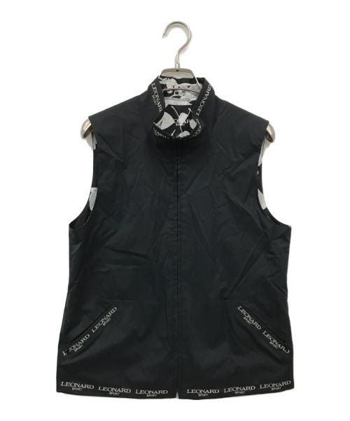 LEONARD SPORT（レオナール スポーツ）LEONARD SPORT (レオナール スポーツ) ベスト ブラック サイズ:40の古着・服飾アイテム