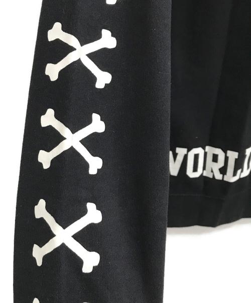 stussy（ステューシー）stussy (ステューシー) スカルロゴパーカー ブラック サイズ:Mの古着・服飾アイテム