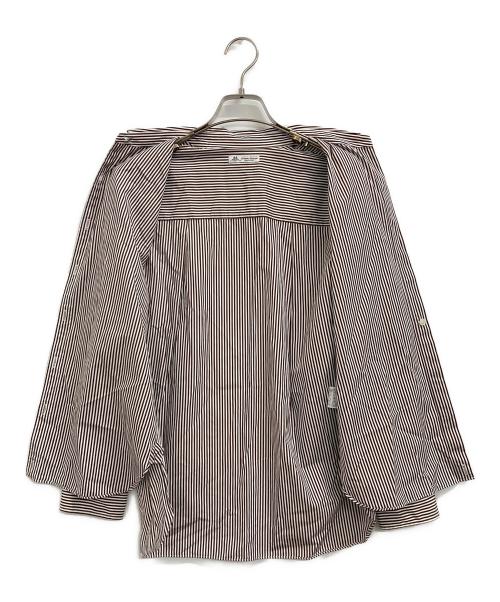 THOMAS MASON（トーマスメイソン）THOMAS MASON (トーマスメイソン) ROPE (ロペ) シャツ ブラウン サイズ:36の古着・服飾アイテム