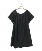 merletteマーレット）の古着「ブラウスワンピース」｜ブラック