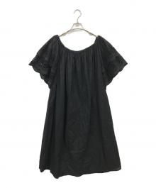 merlette（マーレット）の古着「ブラウスワンピース」｜ブラック