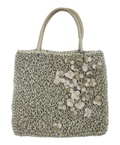 ANTEPRIMA（アンテプリマ）ANTEPRIMA (アンテプリマ) ハンドバッグ ホワイトの古着・服飾アイテム