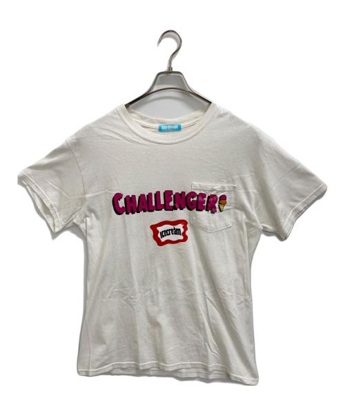 ICE CREAM BBC（アイスクリーム ビリオネアボーイズクラブ）ICE CREAM BBC (アイスクリーム ビリオネアボーイズクラブ) CHARENGER Tシャツ ホワイト サイズ:表記無しの古着・服飾アイテム