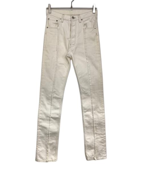Maison Margiela（メゾンマルジェラ）Maison Margiela (メゾンマルジェラ) SPLICED リサイクルジーンズ ホワイト サイズ:36の古着・服飾アイテム