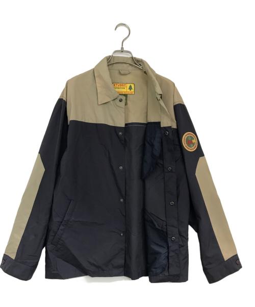 stussy（ステューシー）stussy (ステューシー) コーチジャケット ネイビー サイズ:Mの古着・服飾アイテム