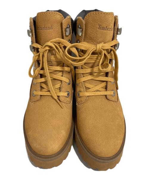 Timberland（ティンバーランド）Timberland (ティンバーランド) Carnaby Cool Mid Lace Up Boots ブラウン サイズ:22.5の古着・服飾アイテム