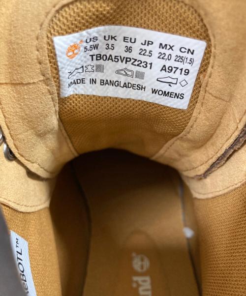 Timberland（ティンバーランド）Timberland (ティンバーランド) Carnaby Cool Mid Lace Up Boots ブラウン サイズ:22.5の古着・服飾アイテム