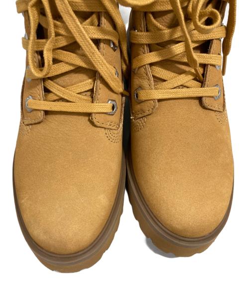 Timberland（ティンバーランド）Timberland (ティンバーランド) Carnaby Cool Mid Lace Up Boots ブラウン サイズ:22.5の古着・服飾アイテム