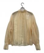 CLANEクラネ）の古着「ブラウス」｜ベージュ