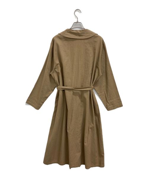 mizuiro-ind（ミズイロインド）mizuiro-ind (ミズイロインド) ワンピース ベージュ サイズ:表記なしの古着・服飾アイテム