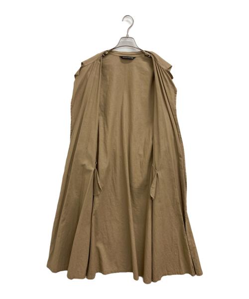 mizuiro-ind（ミズイロインド）mizuiro-ind (ミズイロインド) ワンピース ベージュ サイズ:表記なしの古着・服飾アイテム