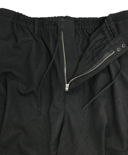 Y-3（ワイスリー）Y-3 (ワイスリー) クラシックリファインドウールストレッチカーゴショーツ ブラック サイズ:Lの古着・服飾アイテム