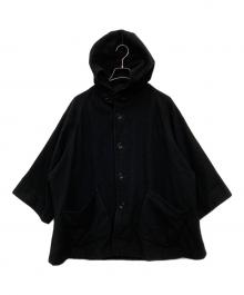 Y's（ワイズ）の古着「ポンチョコート」｜ブラック