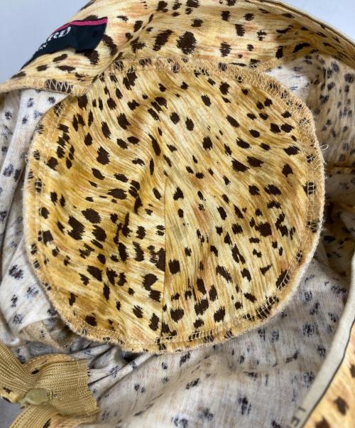 LEONARD（レオナール）LEONARD (レオナール) ヒョウ柄半袖カットソー ベージュ サイズ:LLの古着・服飾アイテム