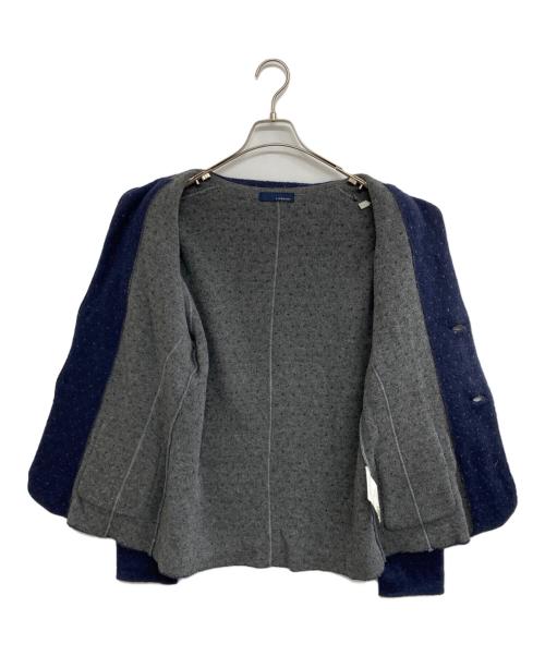 LARDINI（ラルディーニ）LARDINI (ラルディーニ) ウールジャケット ネイビー サイズ:Lの古着・服飾アイテム