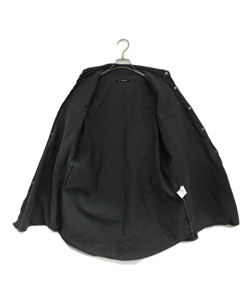 MAATEE&SONS（マーティーアンドサンズ）MAATEE&SONS (マーティーアンドサンズ) チグハグ WESTERNウエスタンデニムシャツ ブラック サイズ:2の古着・服飾アイテム