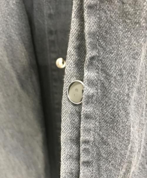 MAATEE&SONS（マーティーアンドサンズ）MAATEE&SONS (マーティーアンドサンズ) チグハグ WESTERNウエスタンデニムシャツ ブラック サイズ:2の古着・服飾アイテム