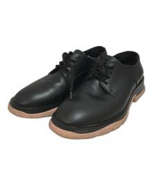ALEXANDER McQUEEN（アレキサンダーマックイーン）の古着「プレーントゥシューズ」｜ブラック