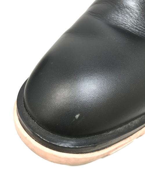 ALEXANDER McQUEEN（アレキサンダーマックイーン）ALEXANDER McQUEEN (アレキサンダーマックイーン) プレーントゥシューズ ブラック サイズ:41の古着・服飾アイテム