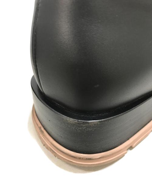 ALEXANDER McQUEEN（アレキサンダーマックイーン）ALEXANDER McQUEEN (アレキサンダーマックイーン) プレーントゥシューズ ブラック サイズ:41の古着・服飾アイテム