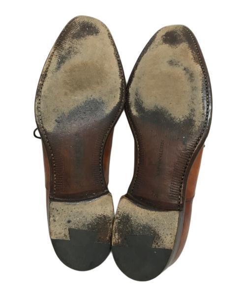 SHETLAND FOX（シェットランドフォックス）SHETLAND FOX (シェットランドフォックス) ストレートチップシューズ ブラウン サイズ:71/2の古着・服飾アイテム