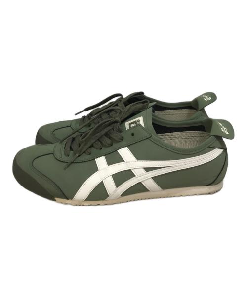 Onitsuka Tiger（オニツカタイガー）Onitsuka Tiger (オニツカタイガー) スニーカー グリーン サイズ:27の古着・服飾アイテム