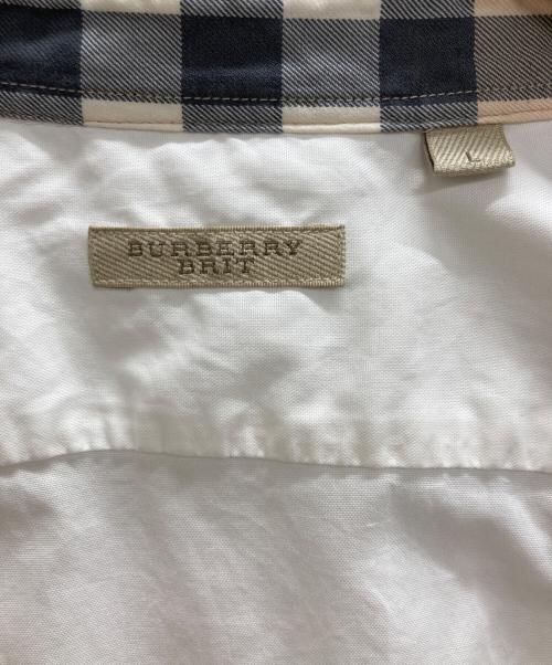 BURBERRY BRIT（バーバリーブリット）BURBERRY BRIT (バーバリーブリット) シャツ ホワイト サイズ:Lの古着・服飾アイテム