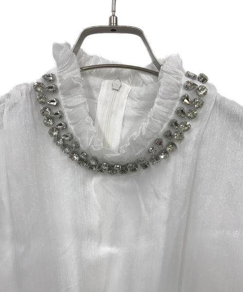 miss rosier（ミスロジア）miss rosier (ミスロジア) ワンピース ホワイト サイズ:S 未使用品の古着・服飾アイテム